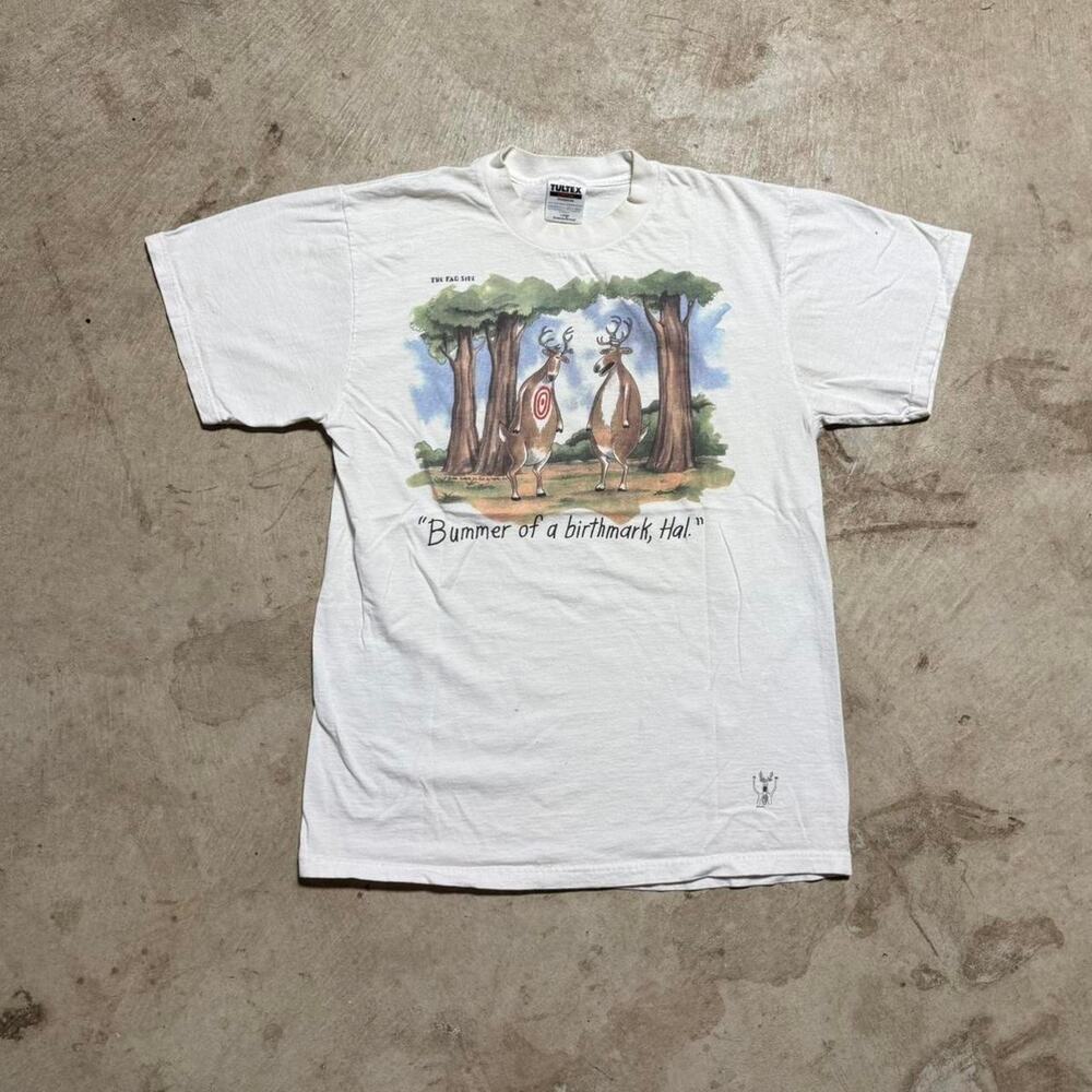 Vintage VTG 90’s Gary Larson Far Side Comic Single Stitch Graphic T-Shirt